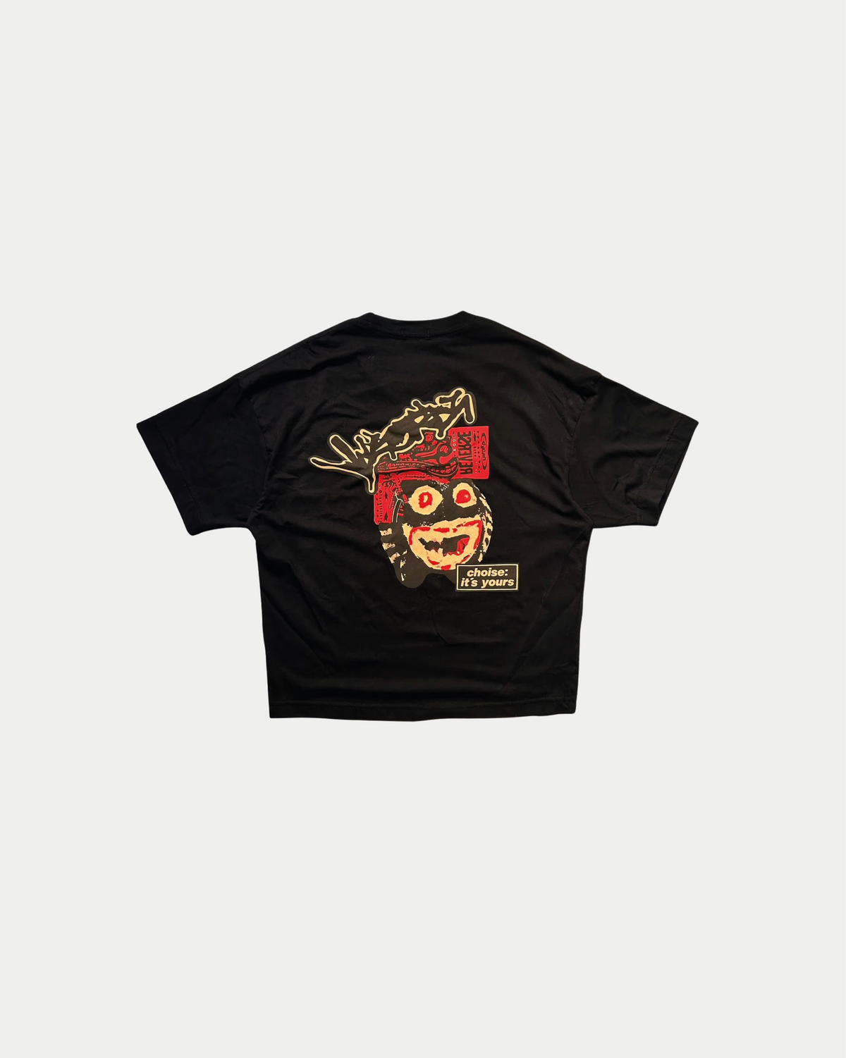 CAMISETA BOXY FIT GOLD STATIC
