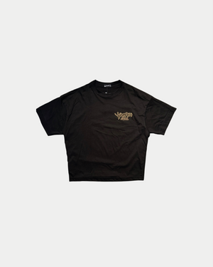 CAMISETA BOXY FIT GOLD STATIC